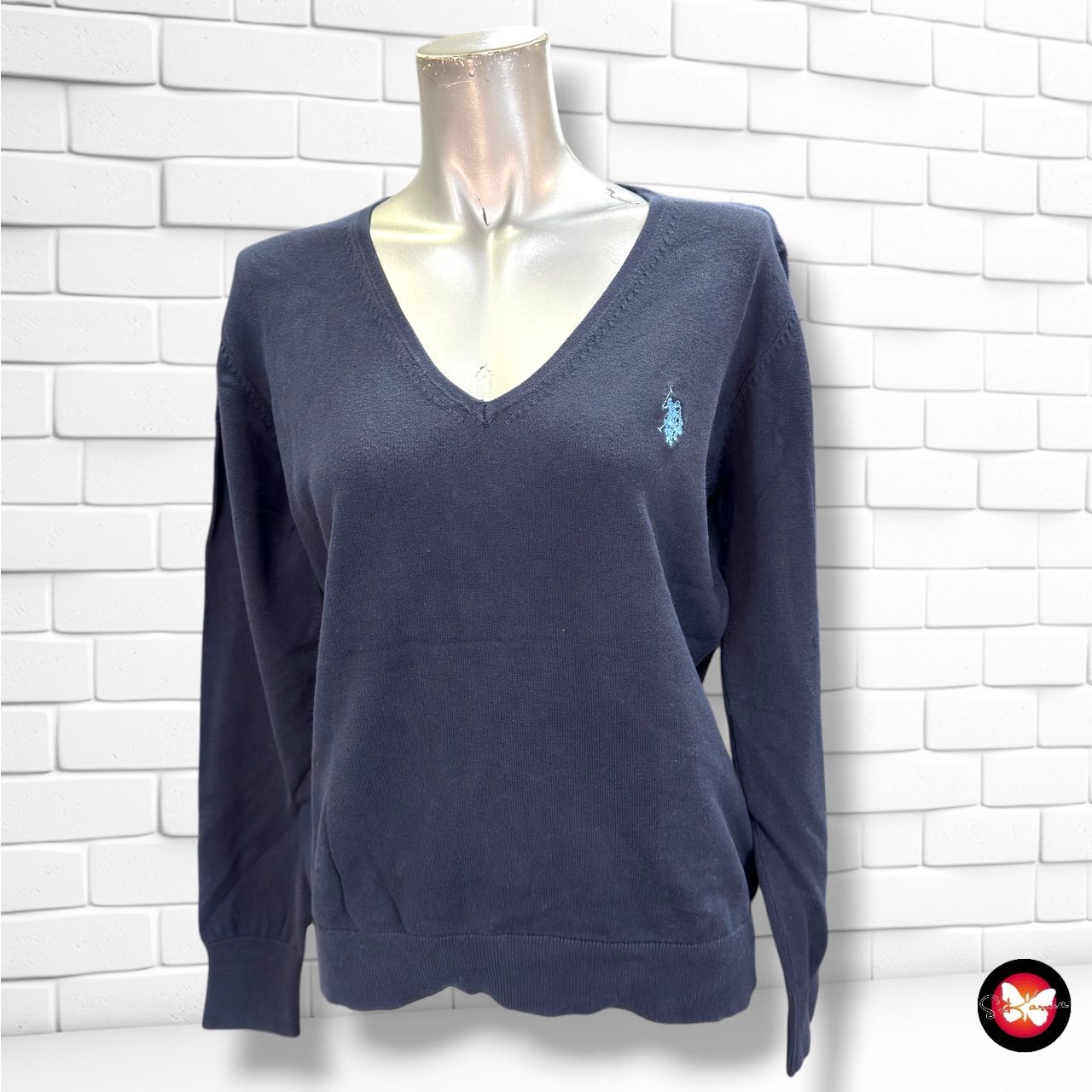 **HOY** Jersey de manga larga  U.S. POLO ASSN. color Azul marino Talla L