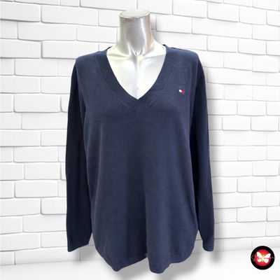 **HOY** Jersey de manga larga TOMMY HILFIGER color Azul marino Talla XL