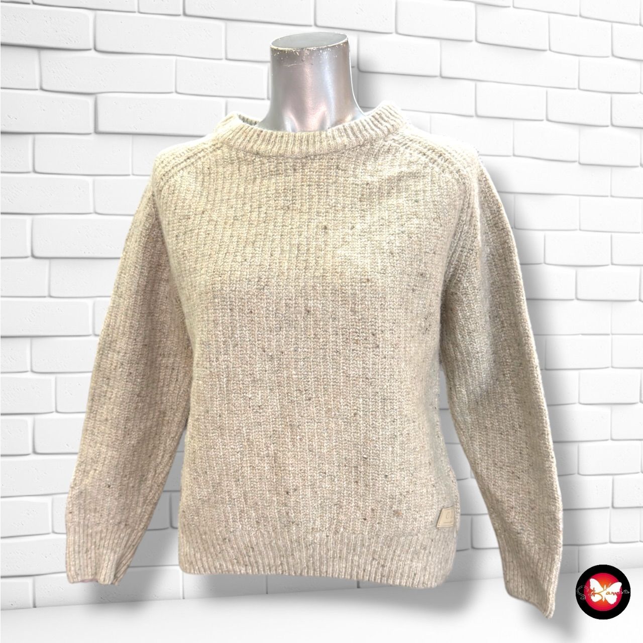 **HOY** Jersey de manga larga  GUESS color Beige Talla S