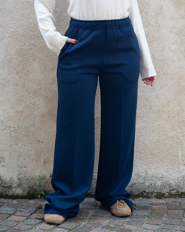 Pantalone Fly Girl con elastico blu