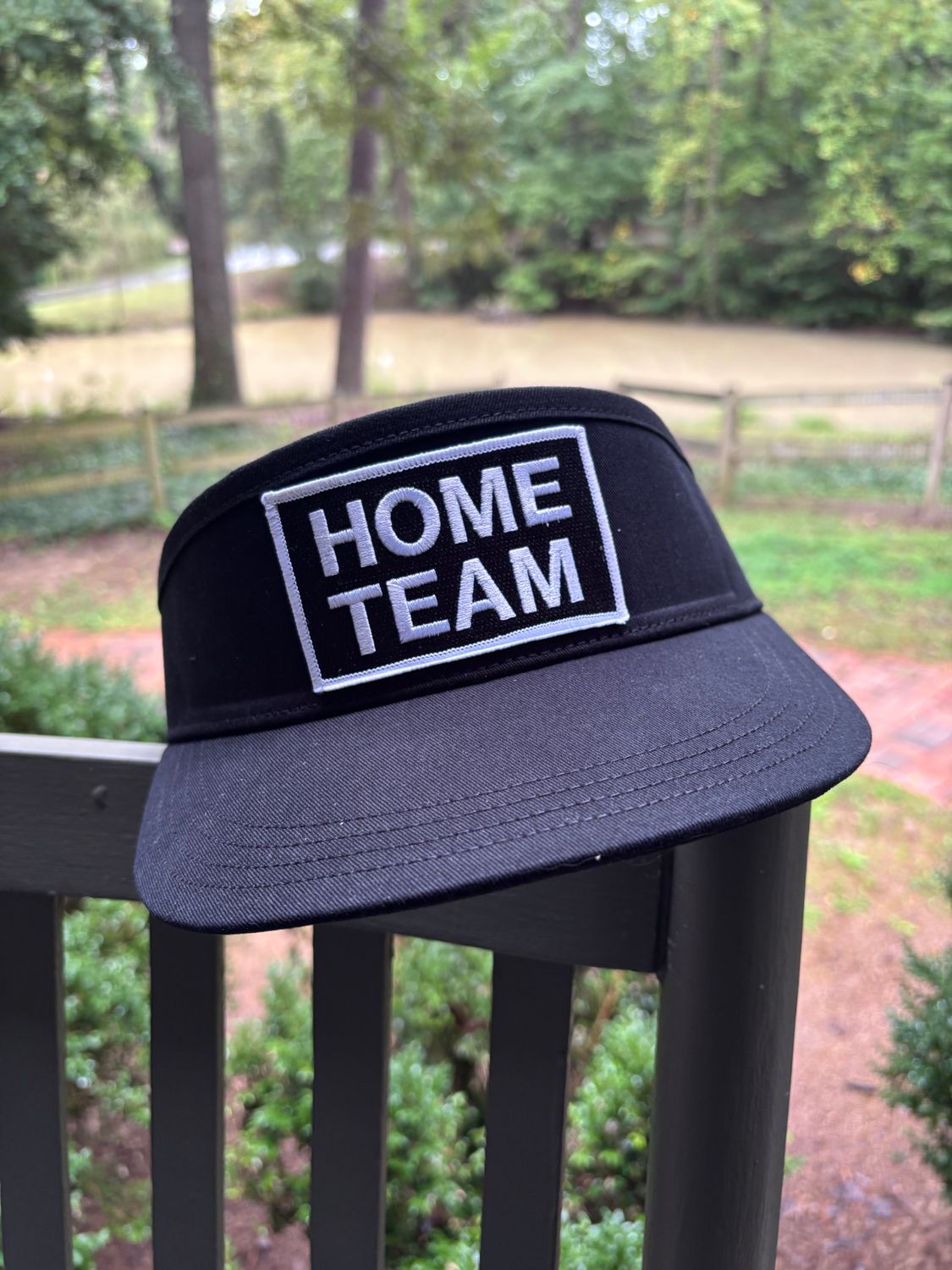 Black Home Team Visor