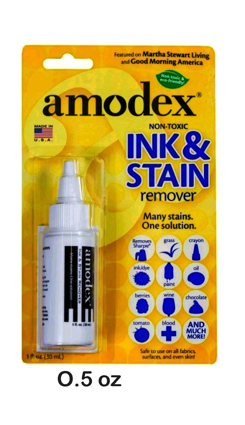 Amodex Ink & Stain Remover (.5 oz)