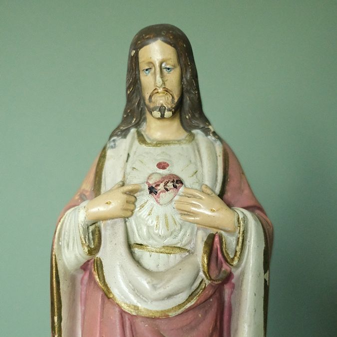 Figurka Jezusa Czystego serca