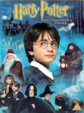 Harry Potter &amp; Philosophers Stone (PG) 2001 (1 Disc)
