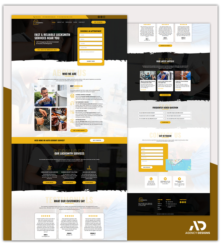 LOCKSMITH 1 - WEBSITE THEME