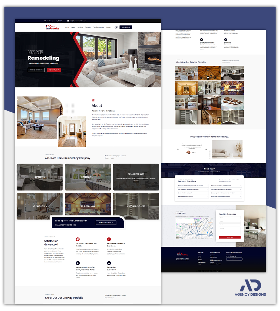 HOME REMODELING 2 - WEBSITE THEME