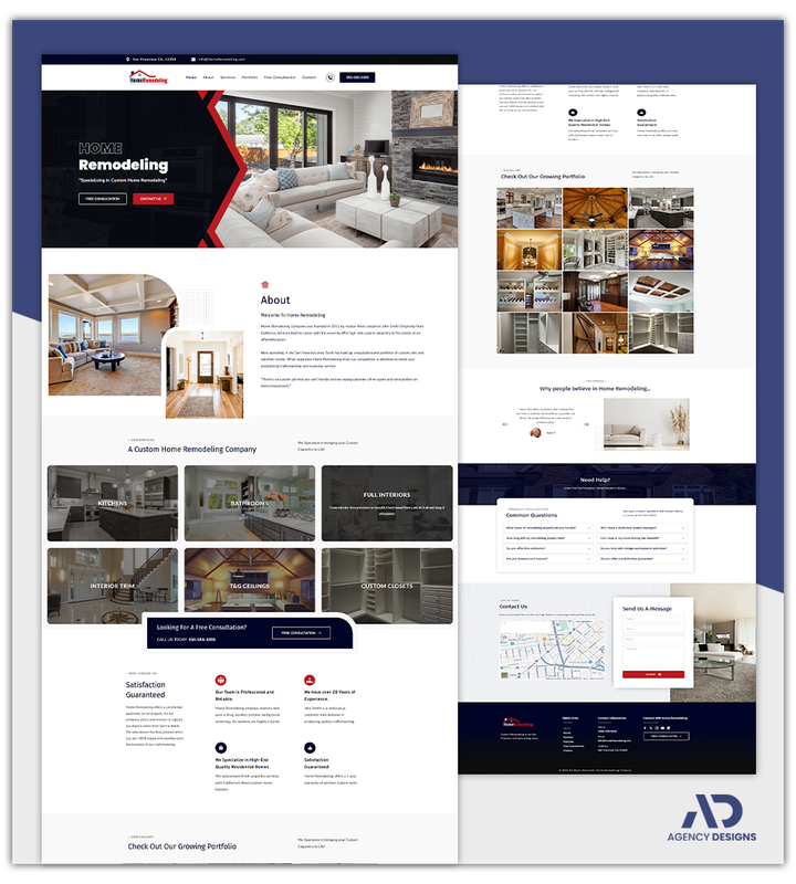 HOME REMODELING 2 - WEBSITE THEME