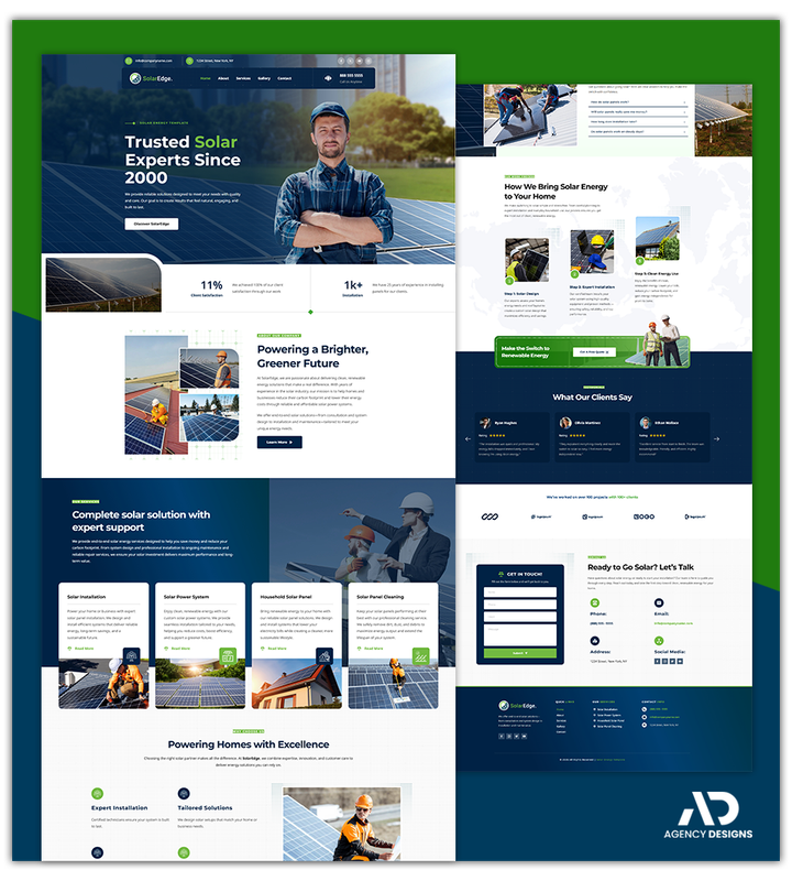 SOLAR 1 - WEBSITE THEME