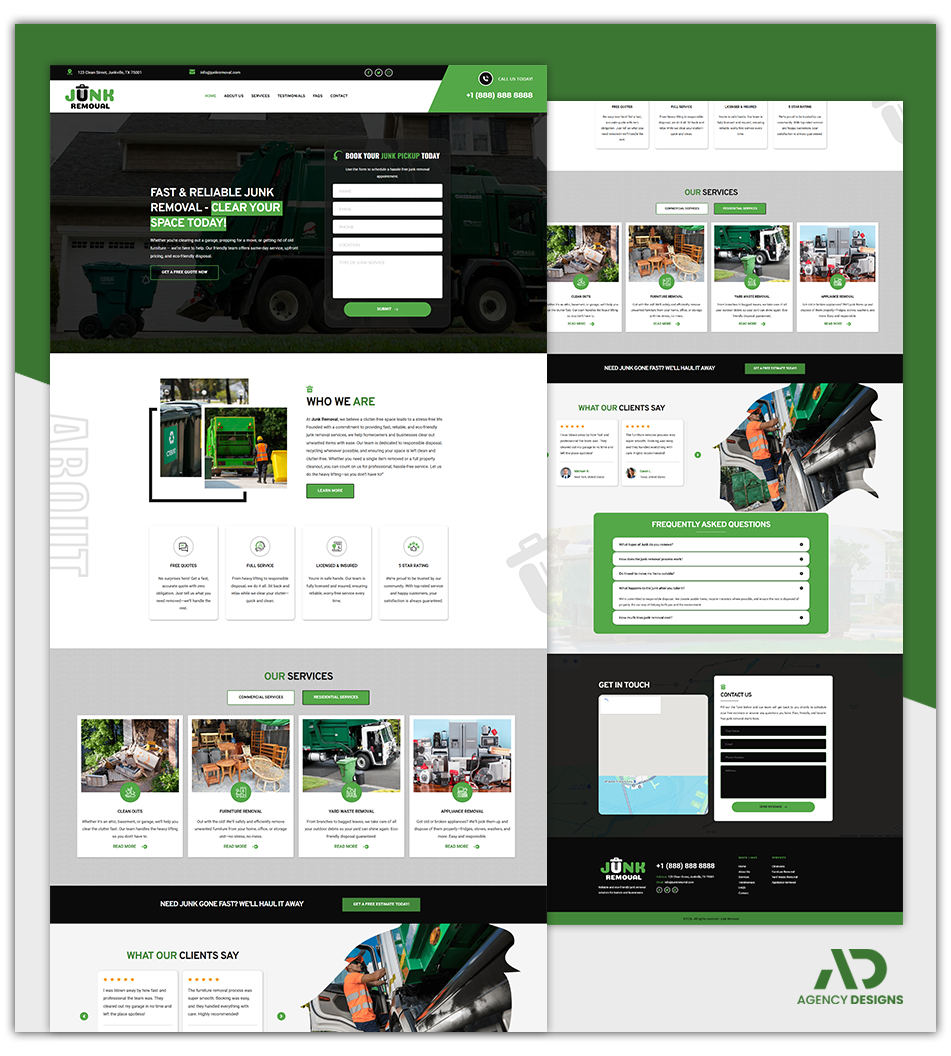 JUNK REMOVAL 1 - WEBSITE THEME