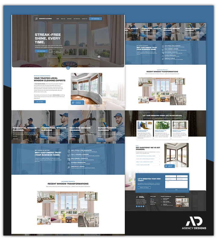 WINDOW CLEANING 1 - WEBSITE THEME