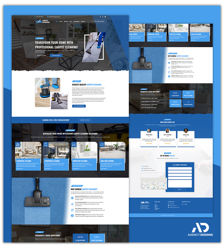 CARPET CLEANING 1 - WEBSITE THEME