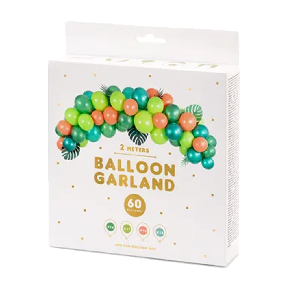 Luftballon Girlande - Dschungel - 1 Sets