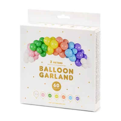 Luftballon Girlande - Bunt - 1 Sets