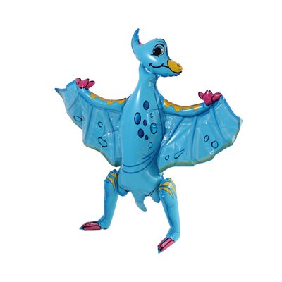 4D Dino Pterodactylus - Blau - 5 Ballons