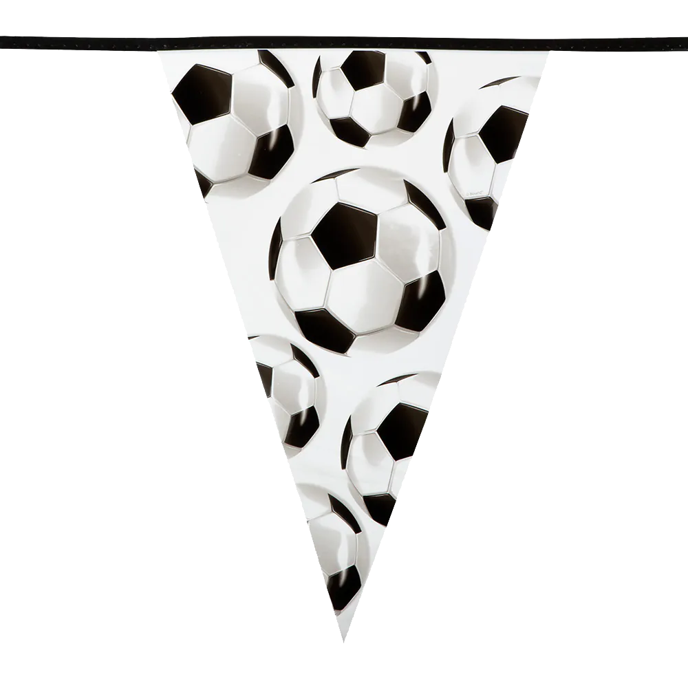 Wimpelkette - Fußball - 5 Stück