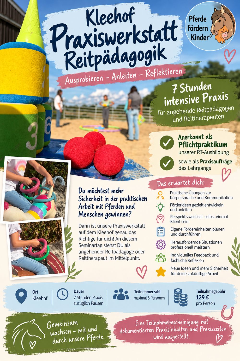 Kleehof Praxiswerkstatt RP/RT Kleehof Praxiswerkstatt RP/RT