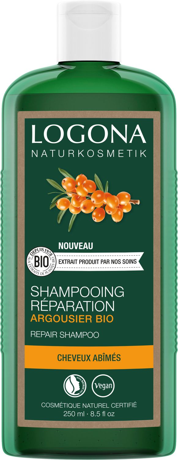 Herstellende shampoo met biologisch duindoornextract - 250 m