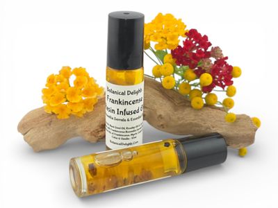 Frankincense Boswellia Resin Oil Roller | Organic Resin-Infused Oil