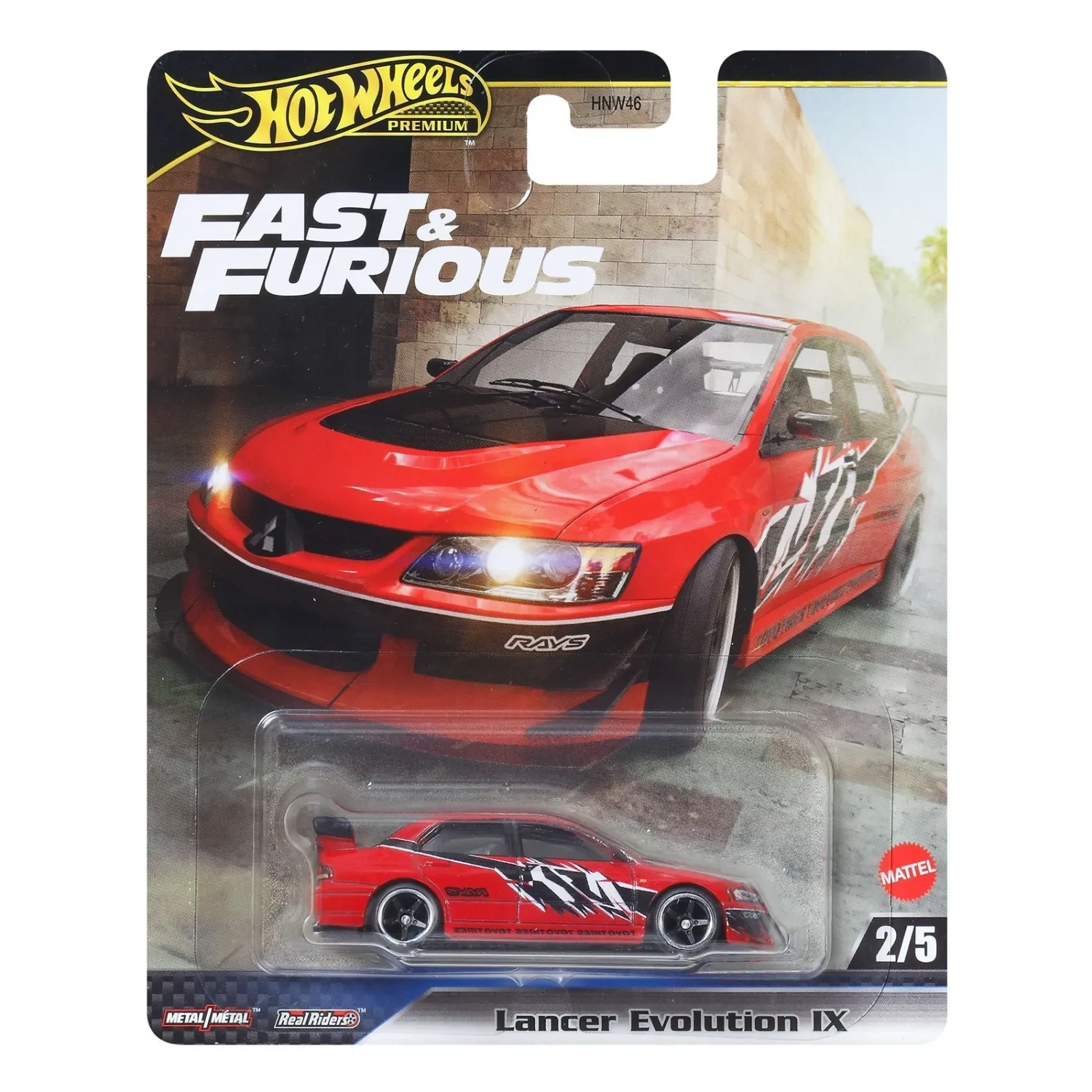 Hot Wheels Fast & Furious Mitsubishi  Lancer Evolution IX