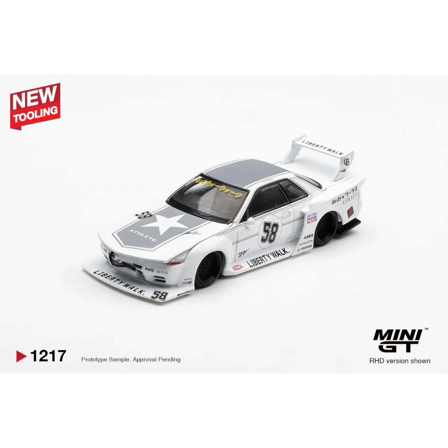 Mini GT Nissan Skyline R32 Kaido Works #MGT1217
