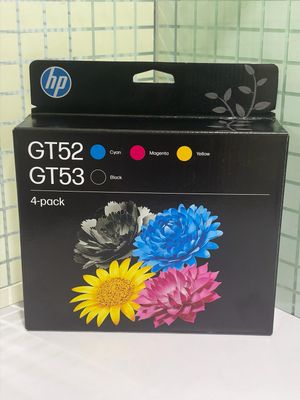 HP GT52, 53 Set of 4 bottle (585, 589, 670, 675, 720, 750)