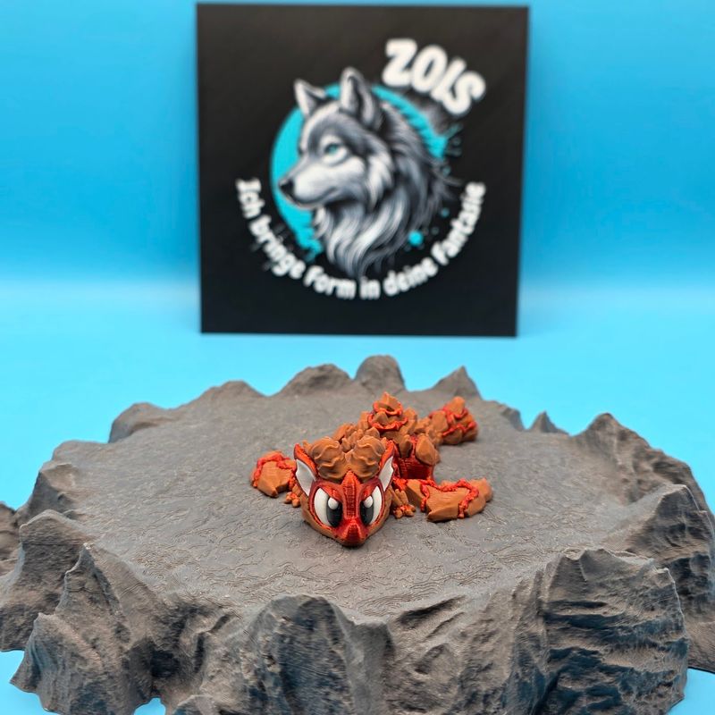 🔥 Kleiner Lava Drache