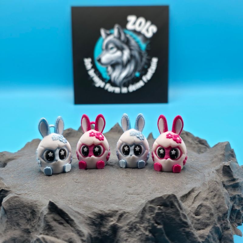 Nesthäschen mit Blumen 🌸🐰✨