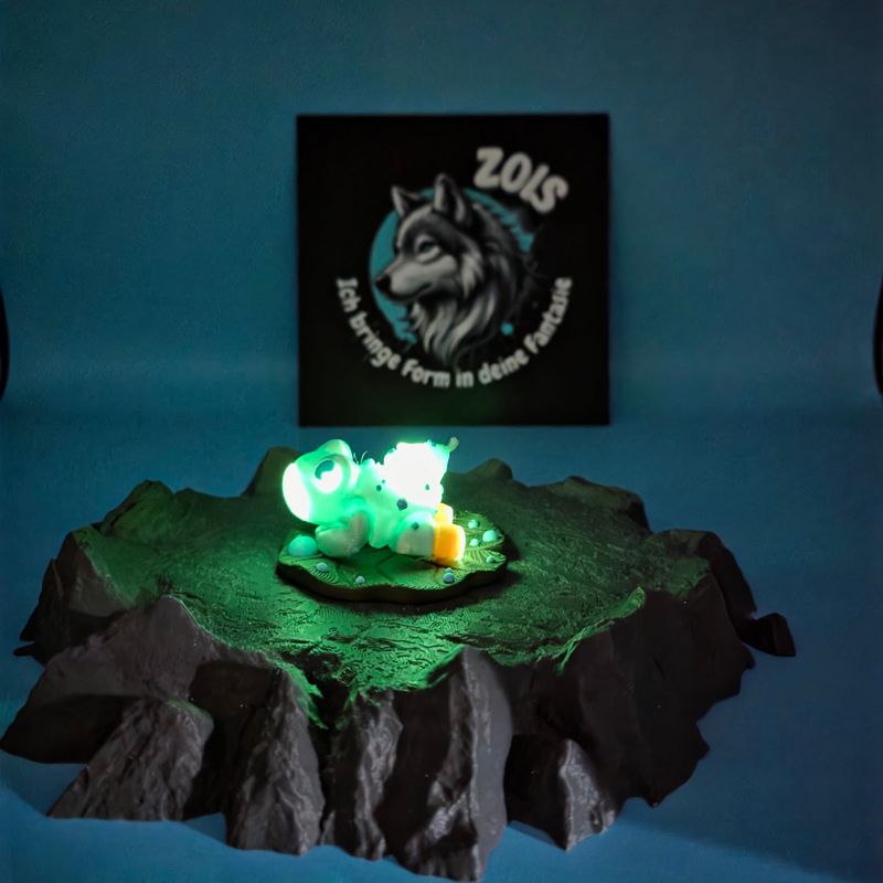 🐸🌼 Schneeglöckchen Frosch