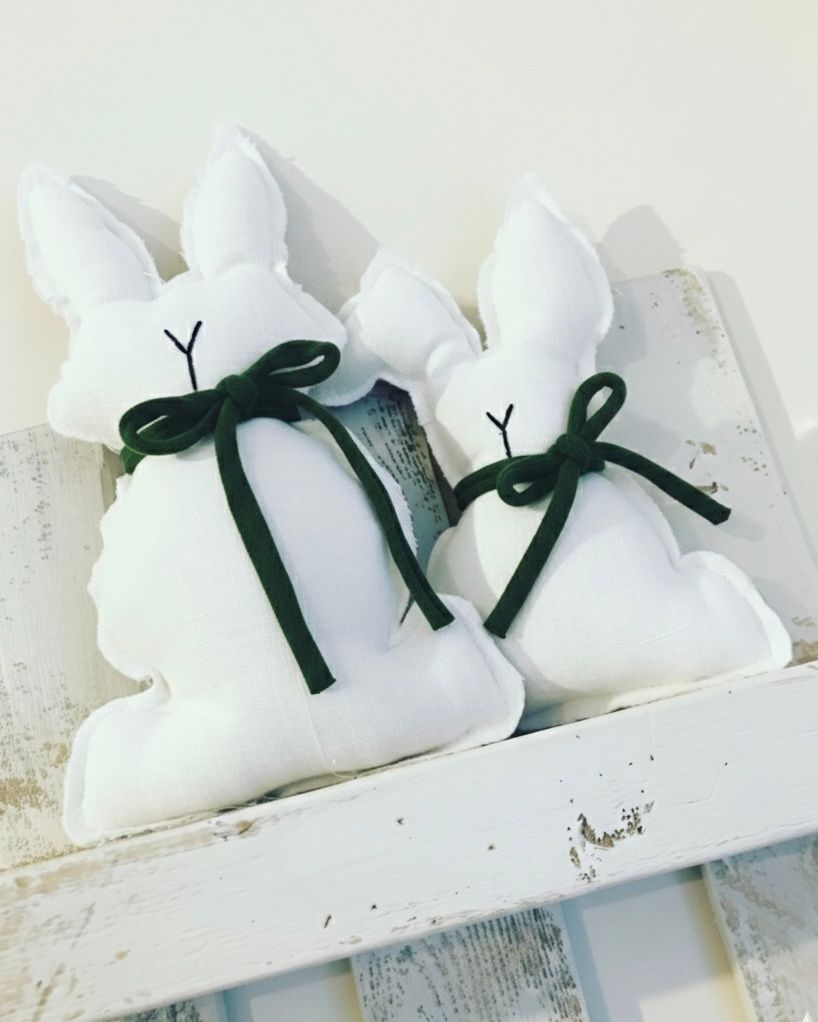 COPPIA CONIGLIETTI DA APPENDERE