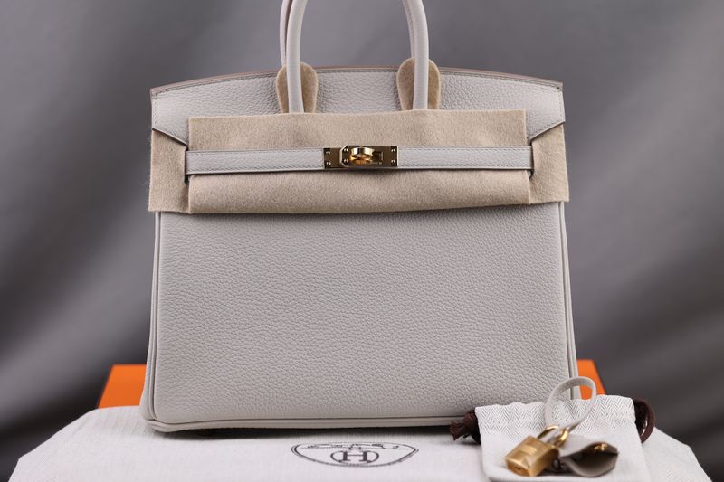 Hermès Birkin 25 Béton Togo