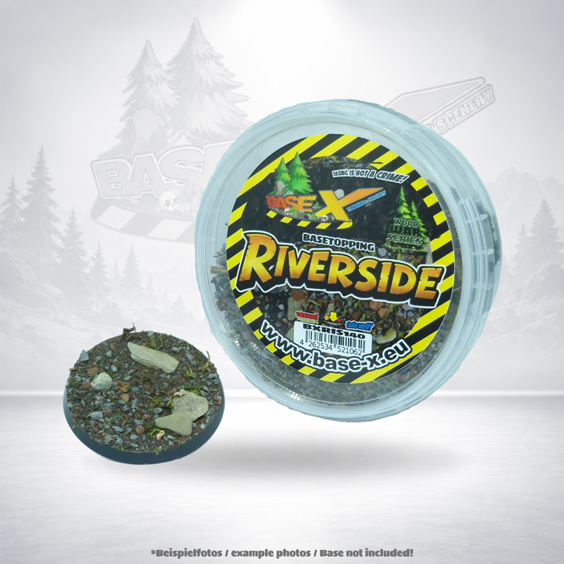 BASETOPPING: RIVERSIDE (140ML) (WOOD WAR SERIES)