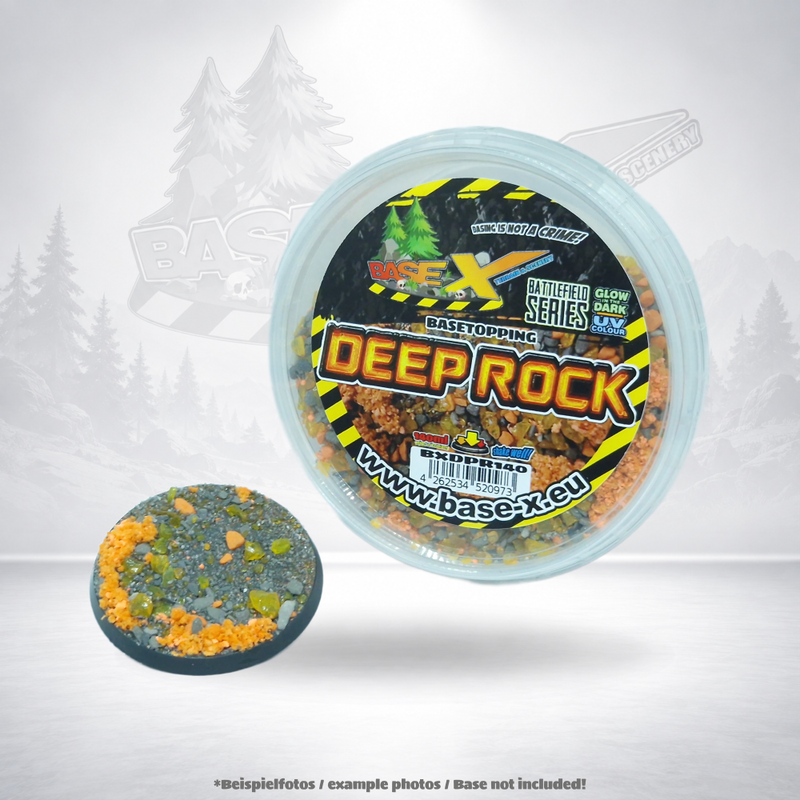 BASETOPPING: DEEP ROCK (140ML) (BATTLEFIELD SERIES) UV/GLOW