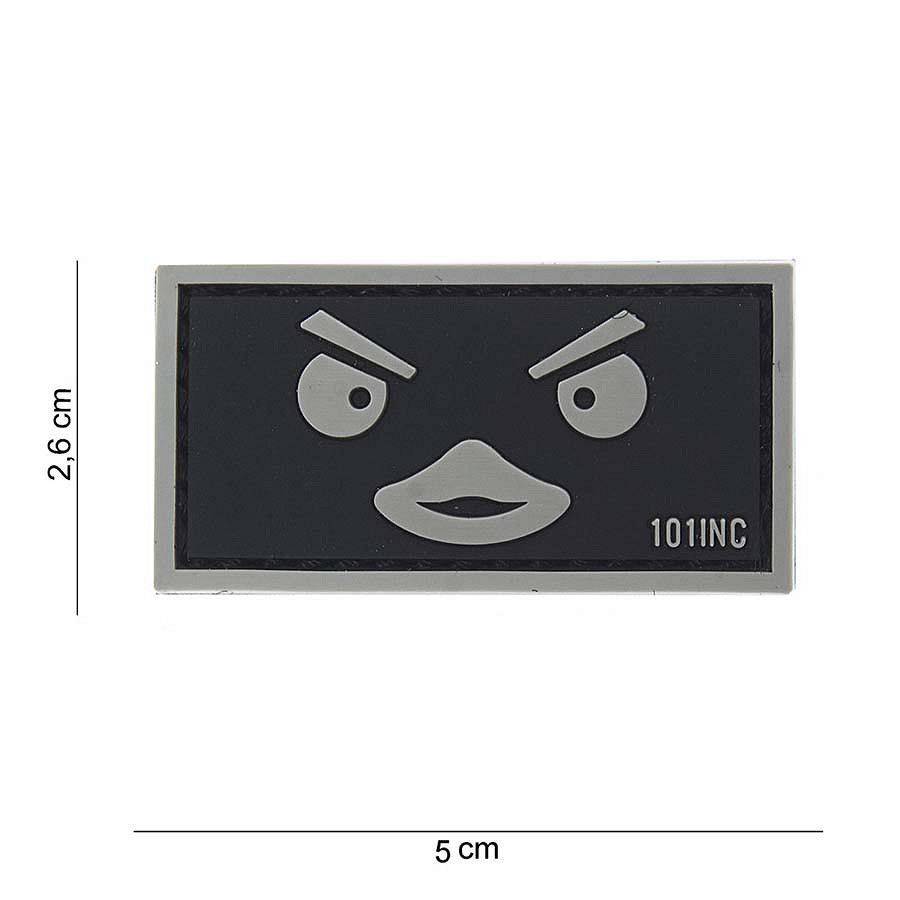 Duckface PVC Patch - Zwart