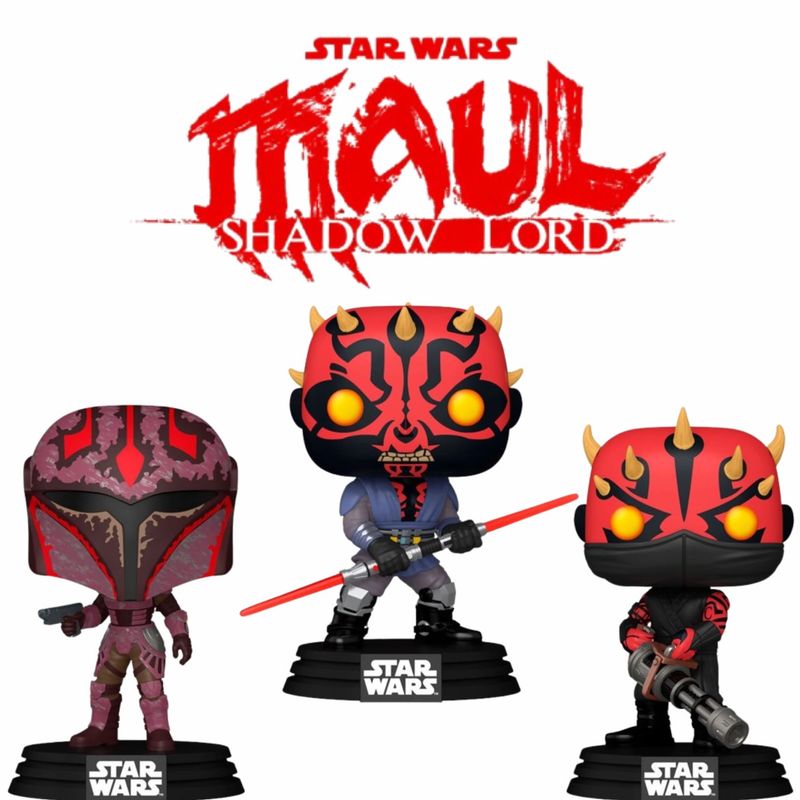Funko POP! Bundle Star Wars Maul / Rook Kast / Icarus 828 829 830 (Preventa)