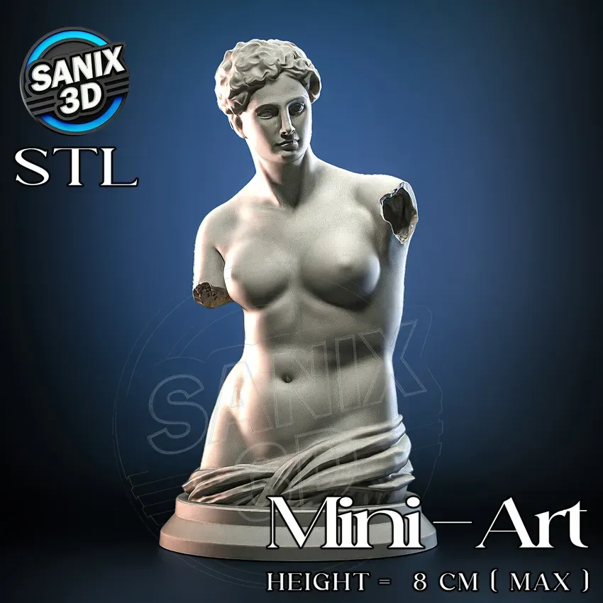 Mini-Art / Venus de Milo - Alexandros of Antioch ( STL File )