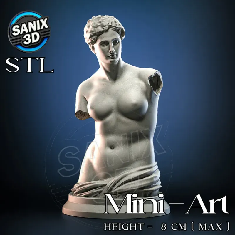 Mini-Art / Venus de Milo - Alexandros of Antioch ( STL File )