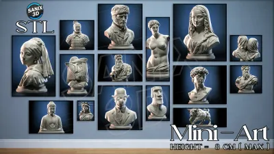 Mini-Art / February Collection 2026 - Set of 15 Models ( STL Files )