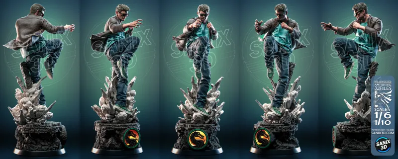 JOHNNY CAGE ( MK ) – 3D Printing Files