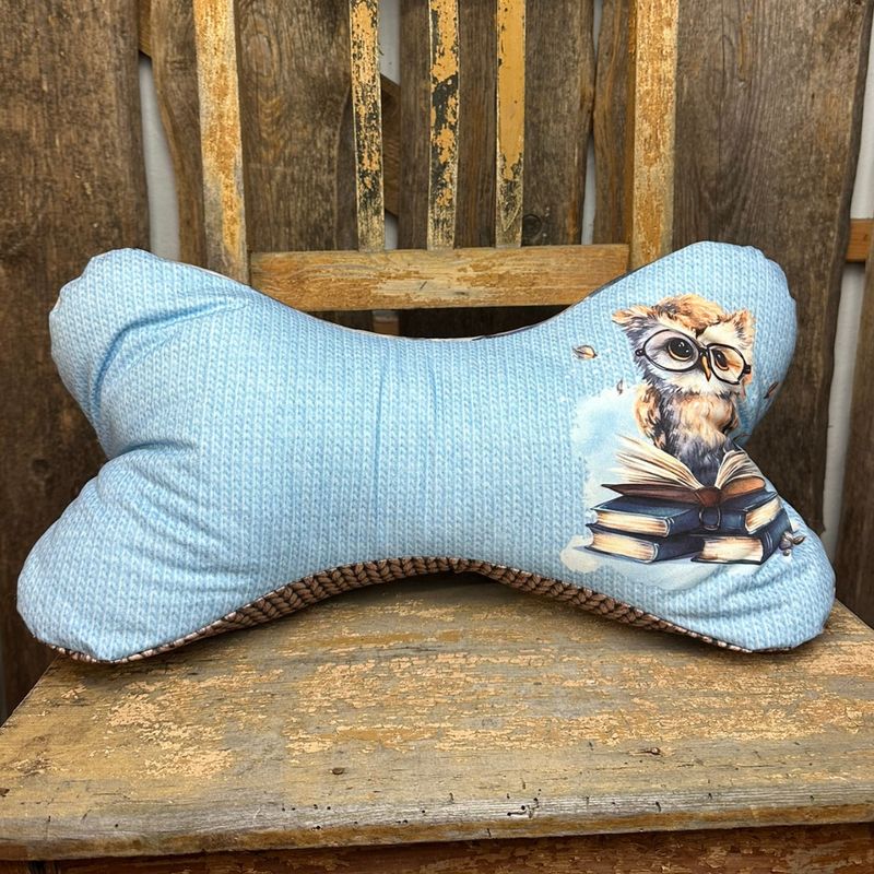 Leseknochen blaue Leseeule