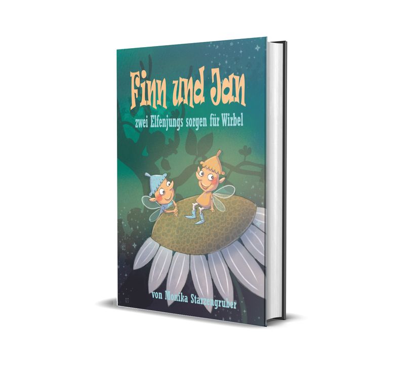 "Finn und Jan - zwei Elfenjungs sorgen für Wirbel" Hardcover