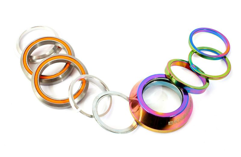 Jeu de Direction Intégré BMX KHEbikes - Finition Oil Slick