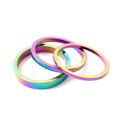 Pack de 3 Spacers de Direction BMX KHEbikes - Oil Slick
