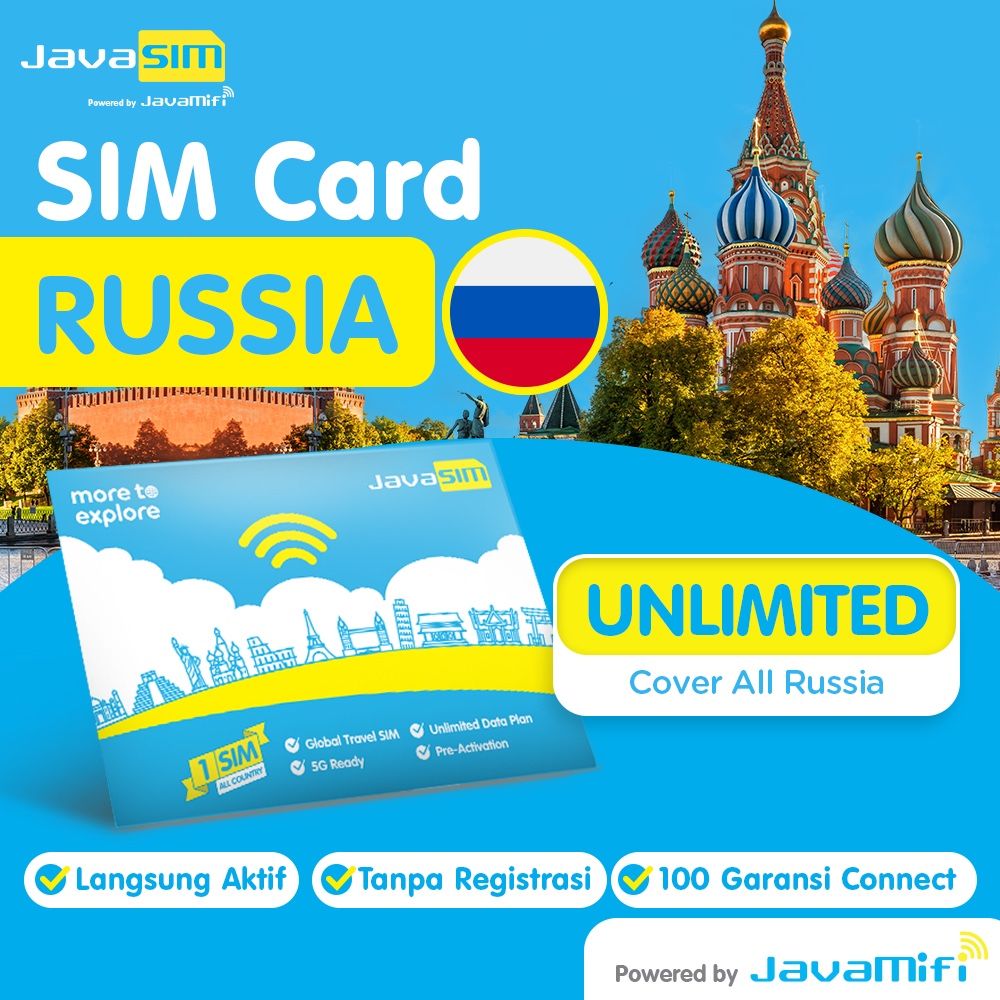 SIM card Russia Unlimited