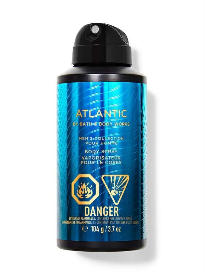 ATLANTIC BODY SPRAY ONHAND