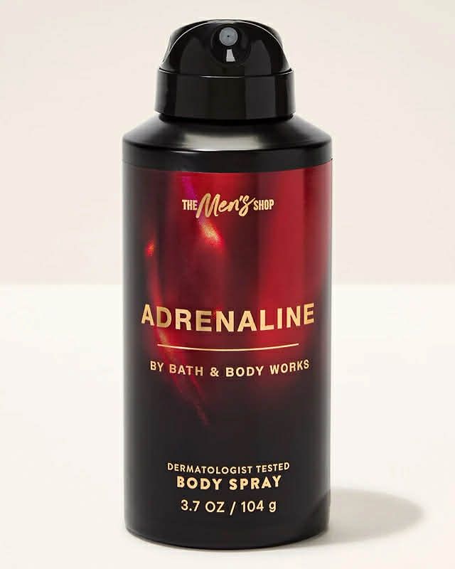 ADRENALINE BODY SPRAY ONHAND