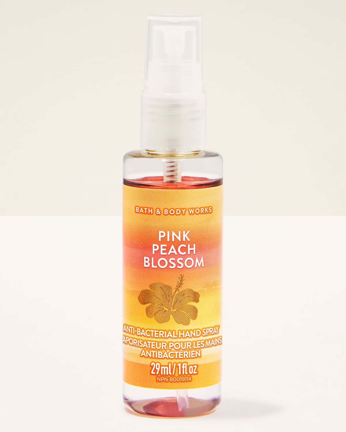 PINK PEACH BLOSSOM HAND SPRAY B23