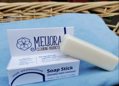 Meliora Soap Stick | Plastic-Free Laundry Stain Remover