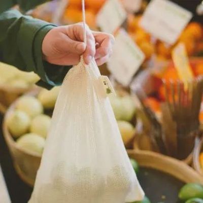 Cotton Mesh Produce Bags