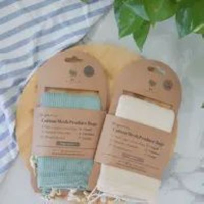 Cotton Mesh Produce Bags