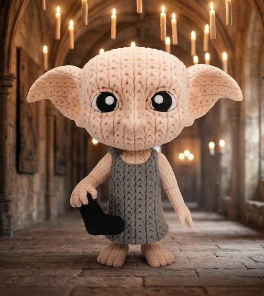 DOBBY (HARRY POTTER) CROCHET